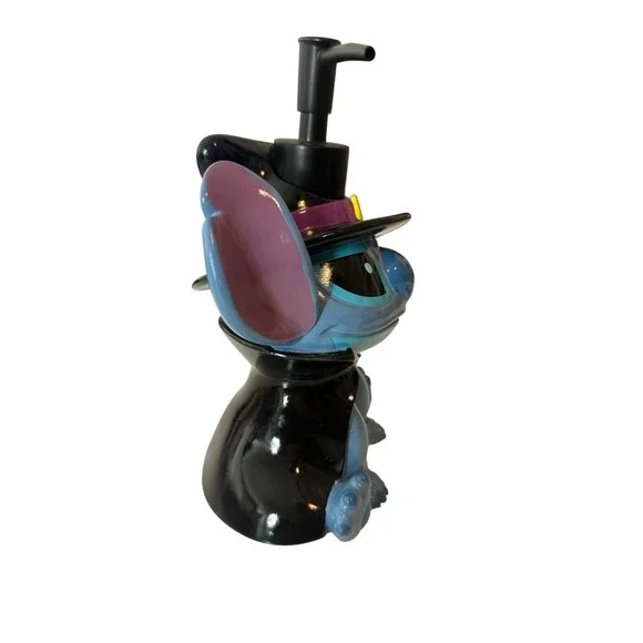 New Disney Lilo & Stitch Halloween Witch Hat Costume Soap Lotion Dispenser - Picture 3 of 6